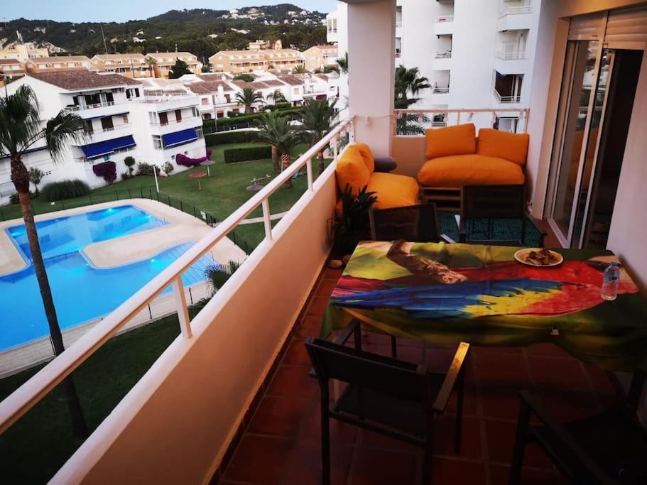 Casa En Urb. Con La Piscina Mas Grande De Javea. Eksteriør bilde